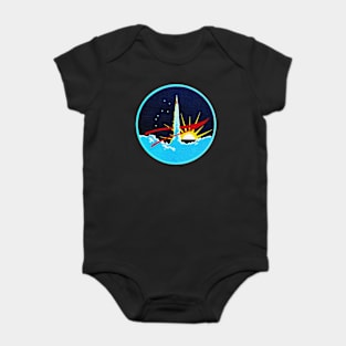 Black Panther Art - NASA Space Badge 19 Baby Bodysuit